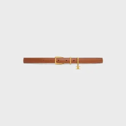 ELEGANT CHARM BELT in Natural Calfskin