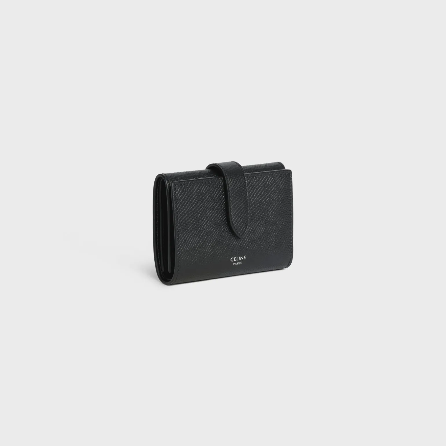 Fine Strap Wallet in Grained Calfskin