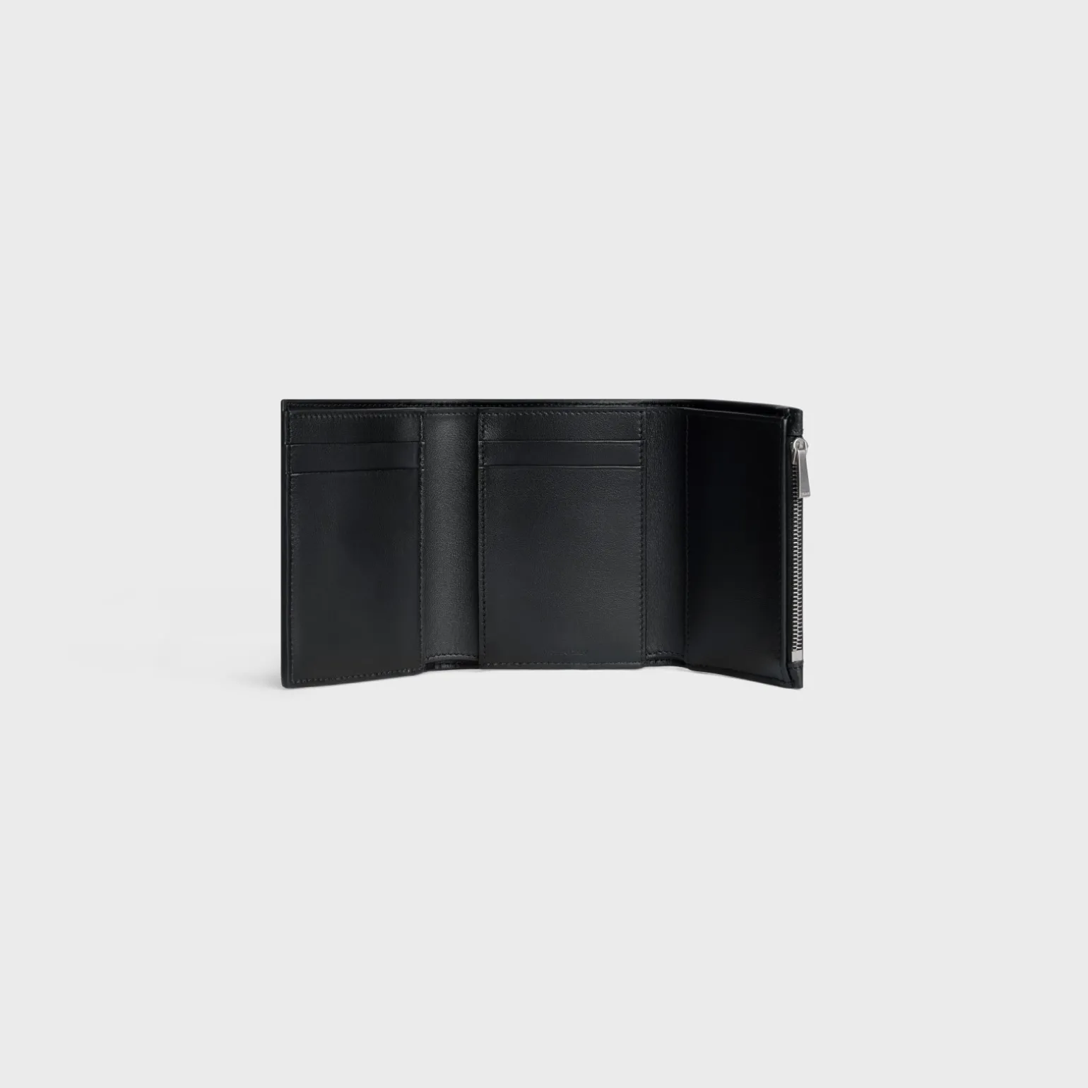 Fine Strap Wallet in Grained Calfskin
