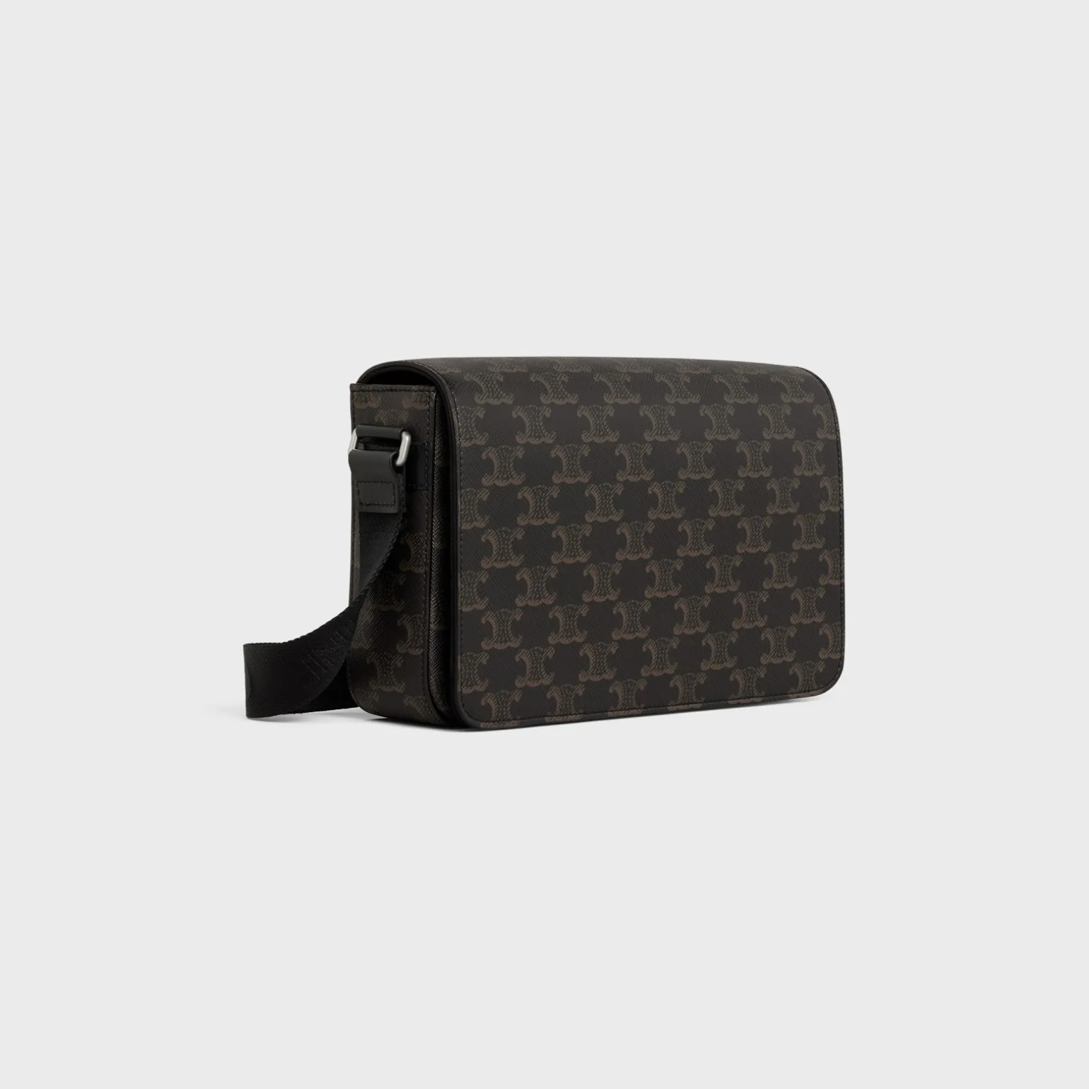 Flap Messenger in TRIOMPHE CANVAS AND CALFSKIN