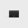 Folded Compact Wallet in Grained Calfskin
