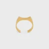 Formes Abstraites Concave Cuff in Brass with Gold Finish