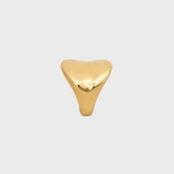 Formes Abstraites Cosmos Cuff in Brass with Gold Finish