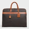 Garment Bag in Triomphe Canvas and Calfskin