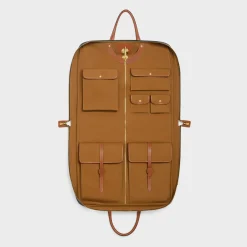 Garment Bag in Triomphe Canvas and Calfskin