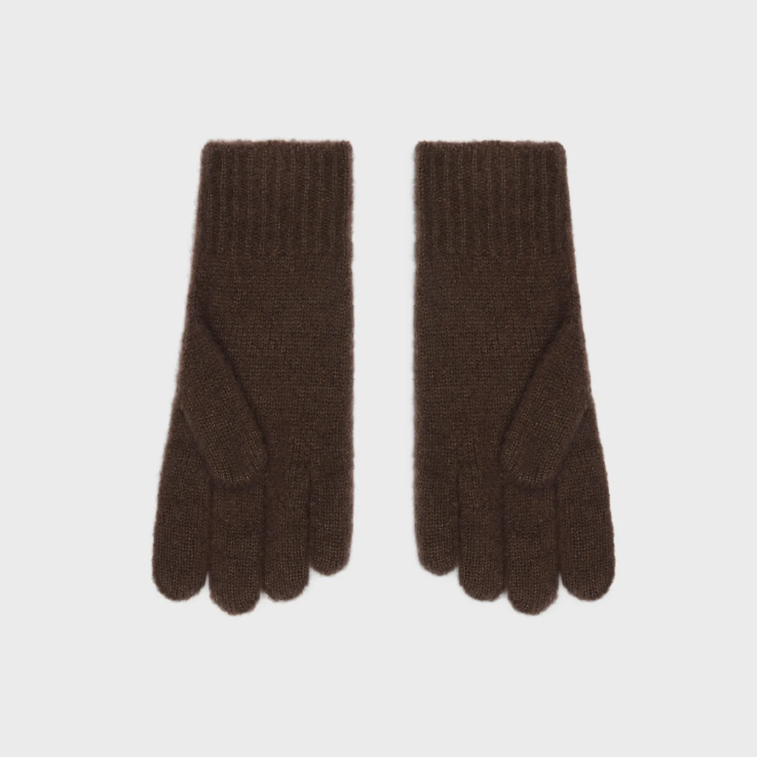 gloves in monogram wool, cashmere and silk