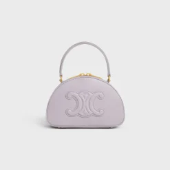HALF MOON CASE in SMOOTH CALFSKIN