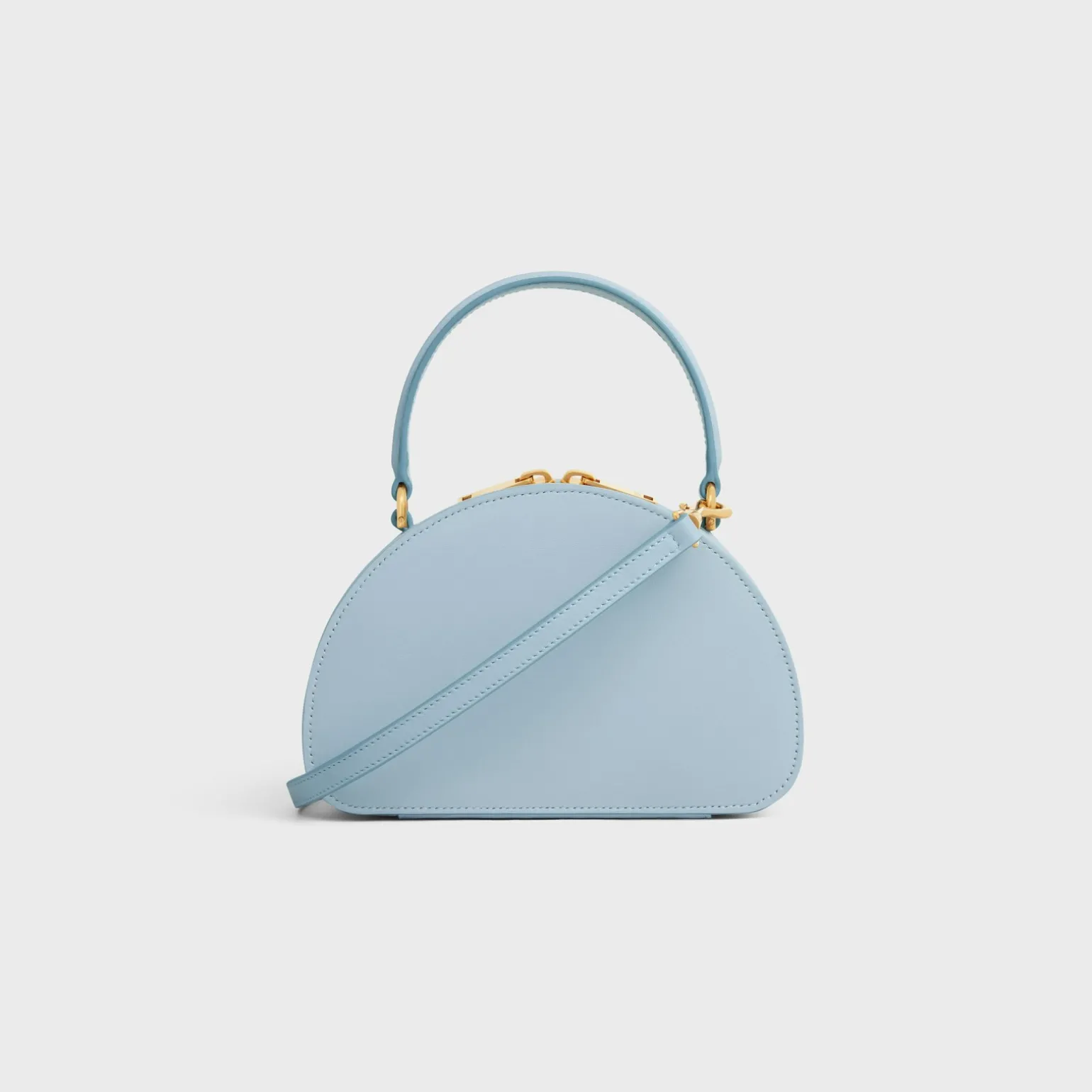 HALF MOON CASE in SMOOTH CALFSKIN