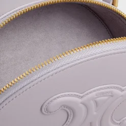 HALF MOON CASE in SMOOTH CALFSKIN
