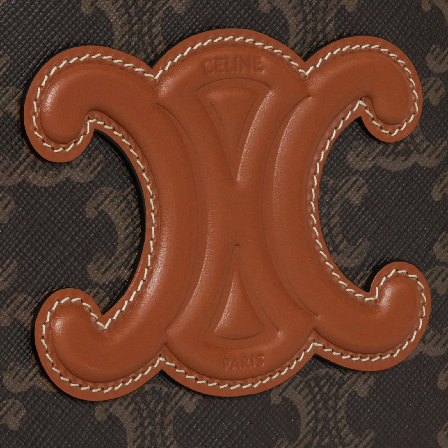 HALF MOON CASE TRIOMPHE CANVAS