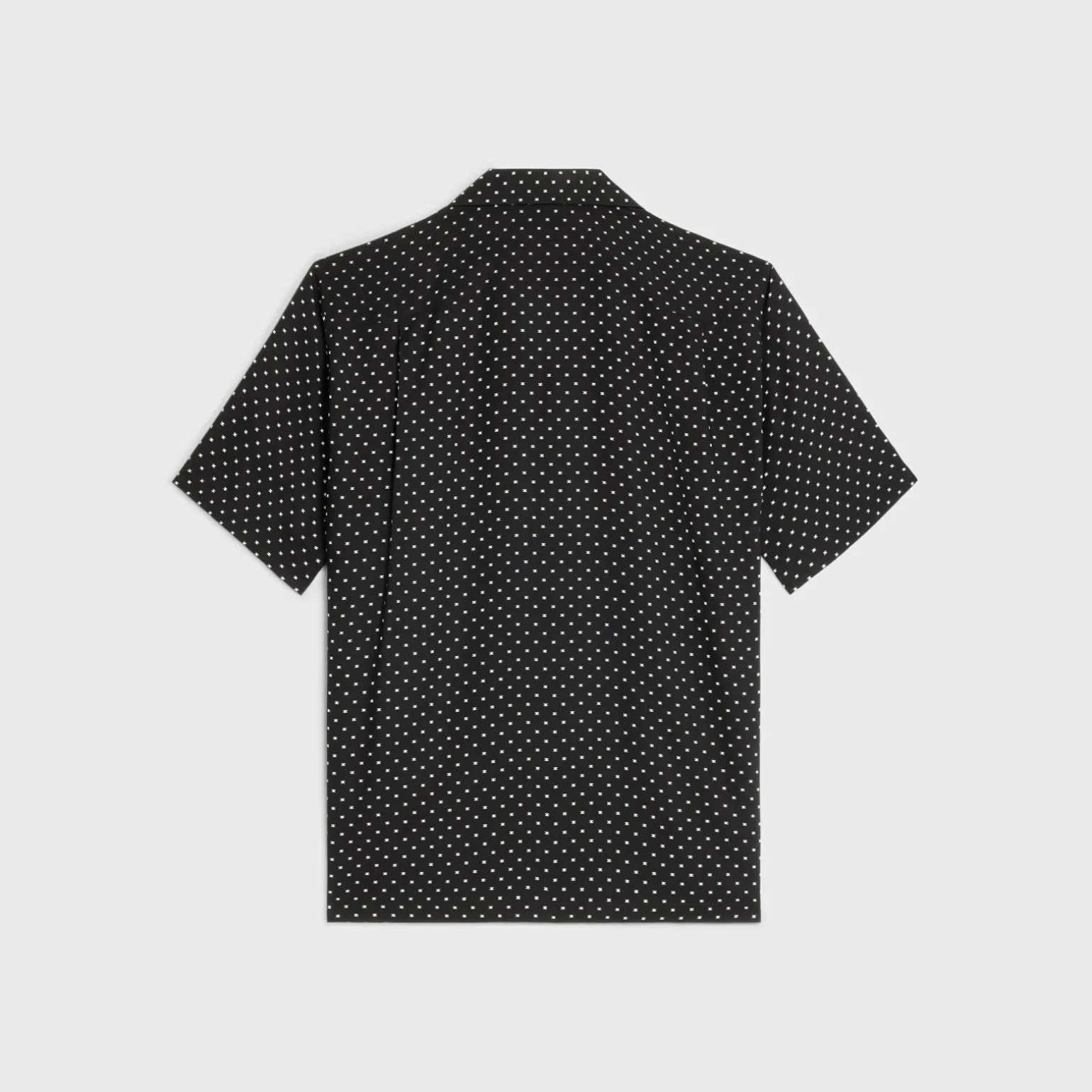 hawaiian shirt in printed viscose
