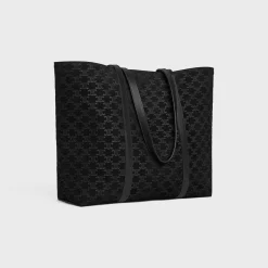 HORIZONTAL MUSEUM BAG in SUEDE CALFSKIN WITH TRIOMPHE EMBOSSED