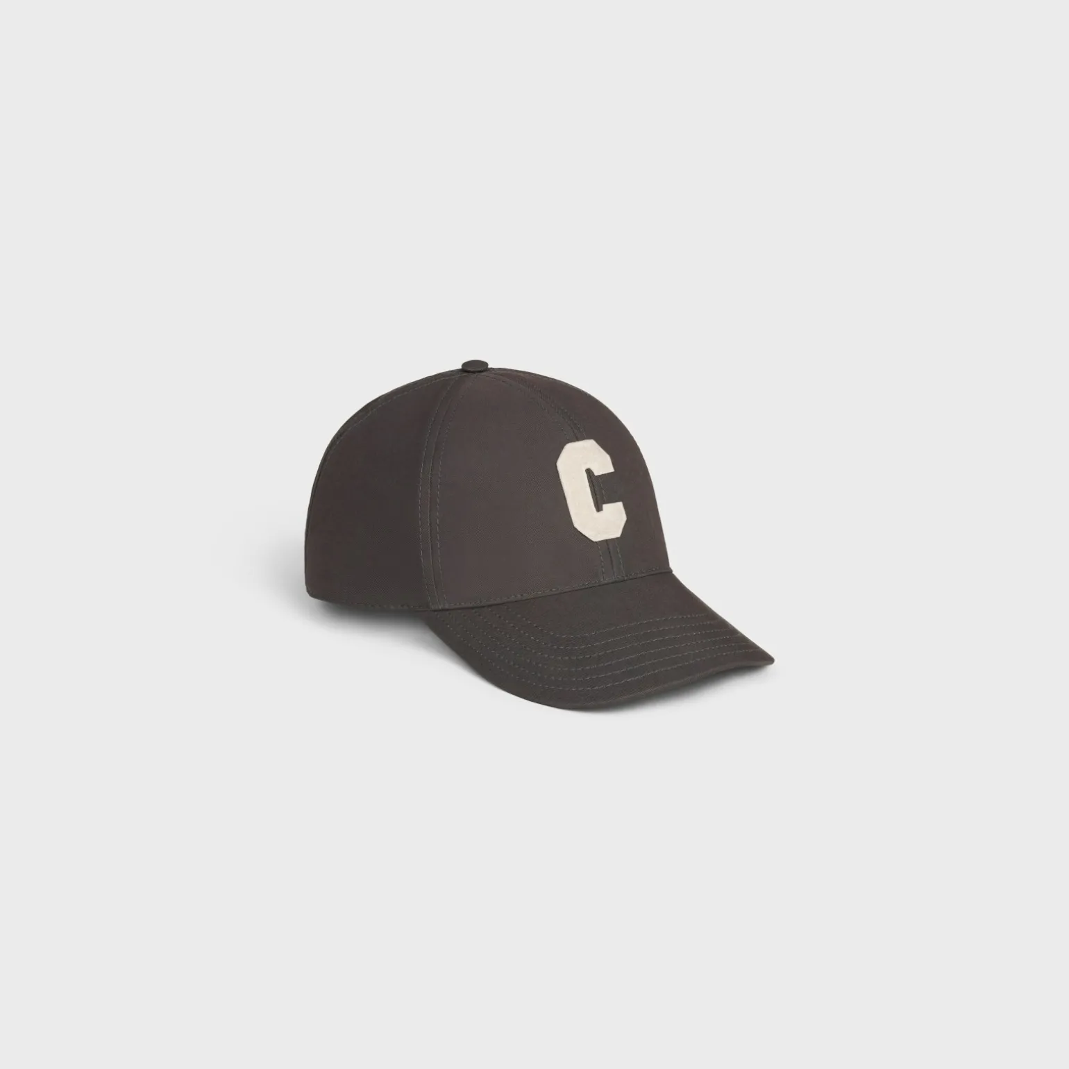 initial baseball cap in cotton