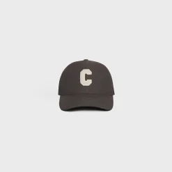 initial baseball cap in cotton
