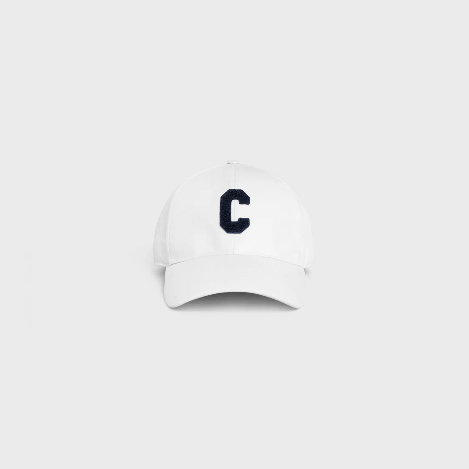 initial baseball cap in cotton