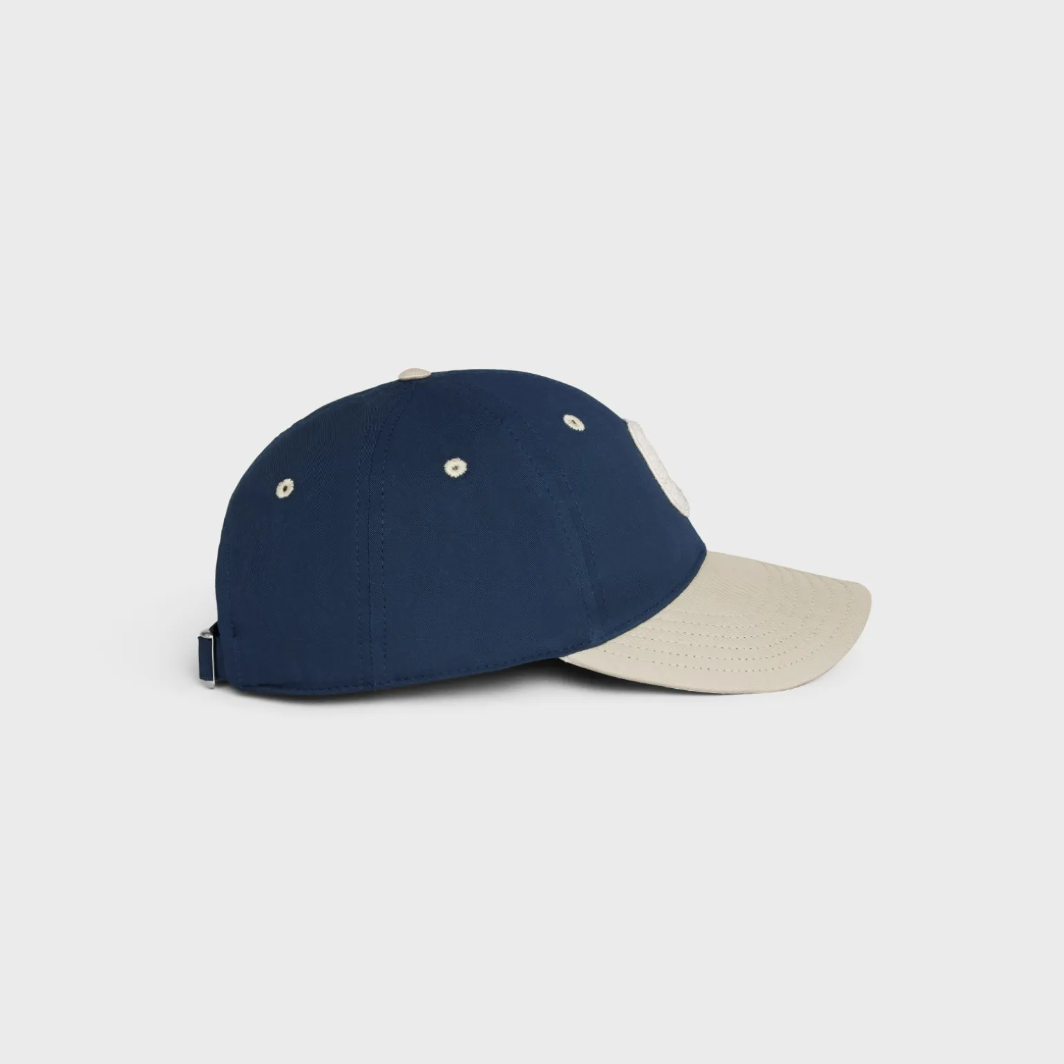 initial baseball cap in cotton