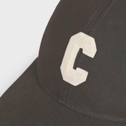 initial baseball cap in cotton