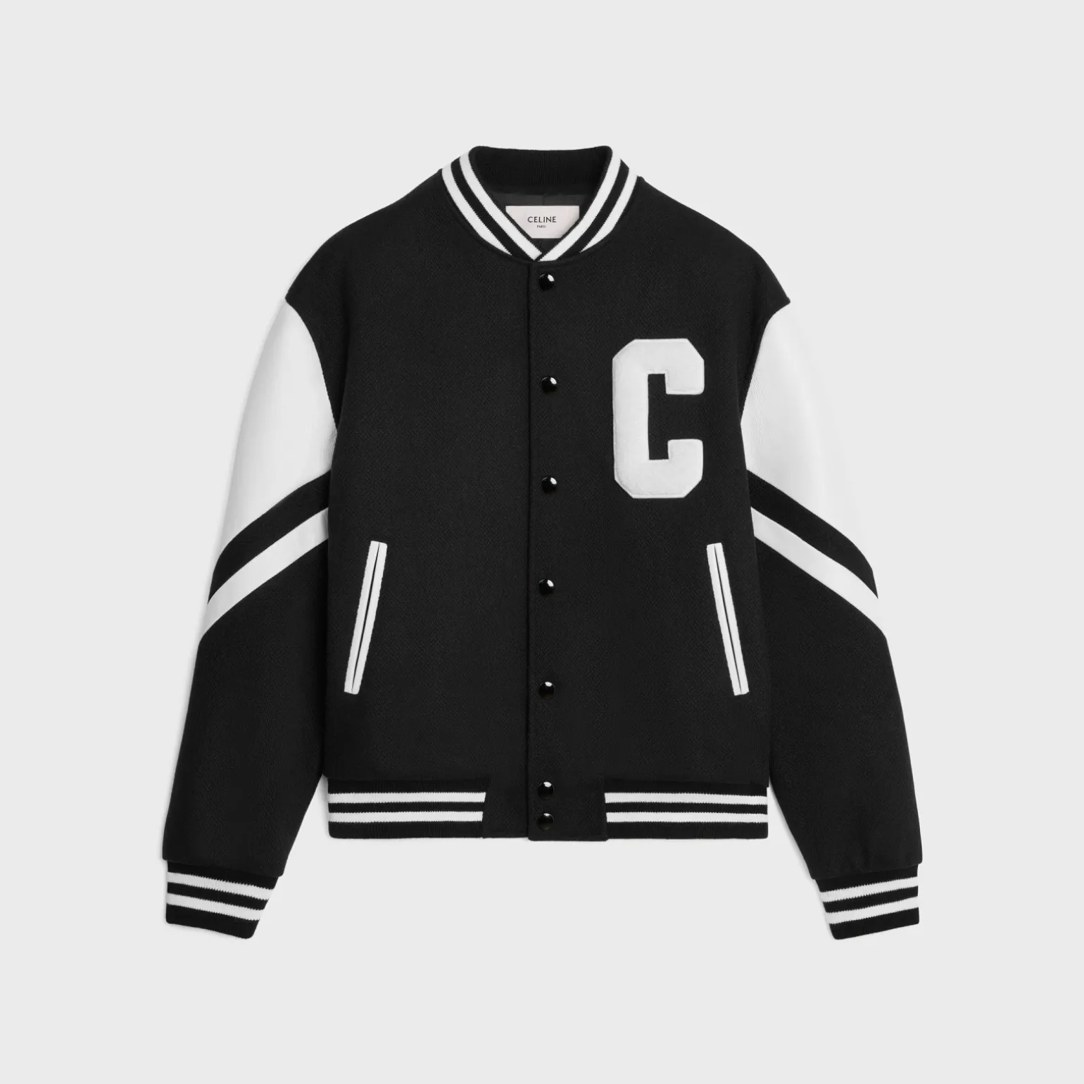 jackson teddy jacket in textured wool