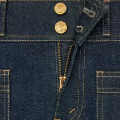 jane flare jeans in rinsed wash denim