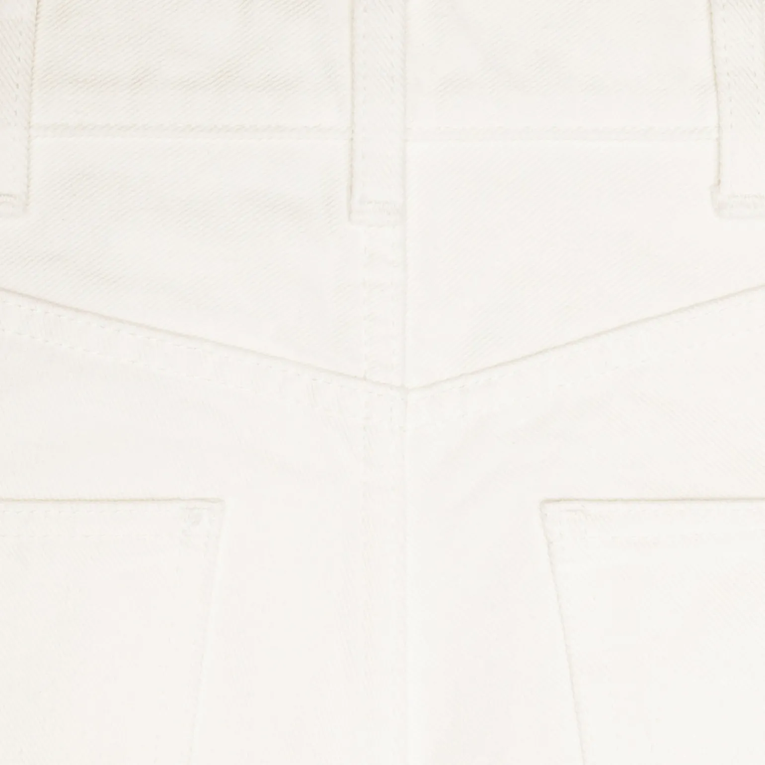 Jane flared jeans in optic white wash denim
