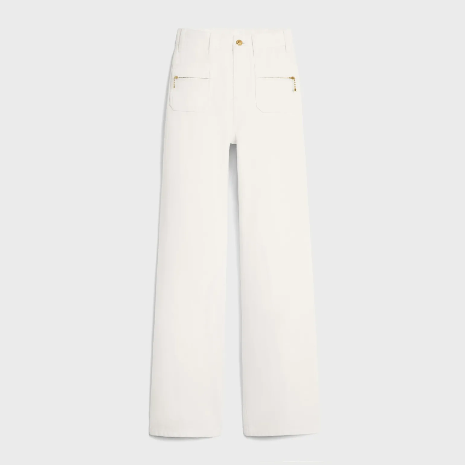 Jane jeans in optic white wash denim