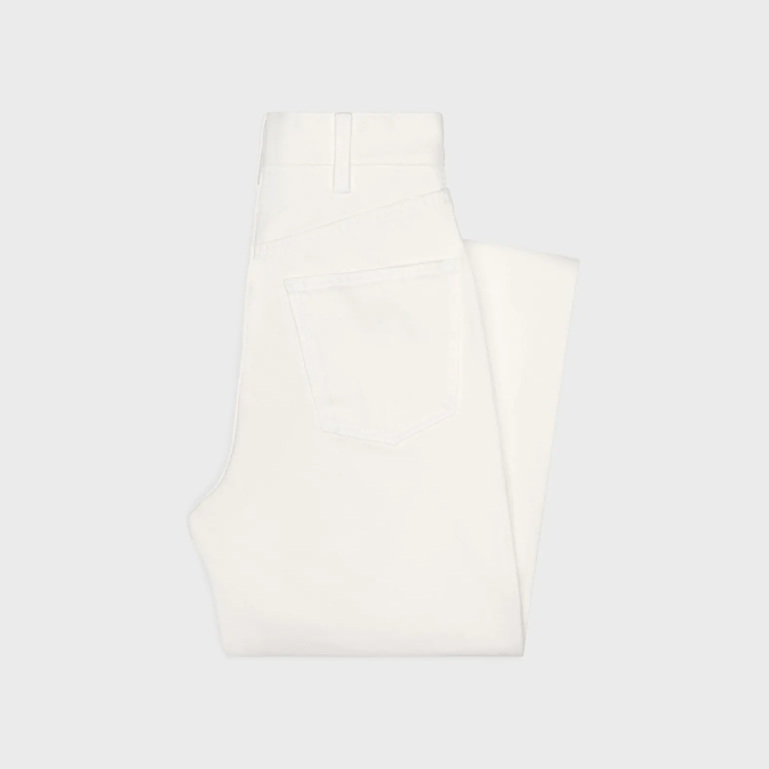 Jane jeans in optic white wash denim