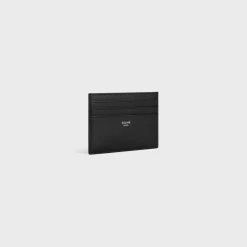 LARGE CARD HOLDER in Grained Calfskin