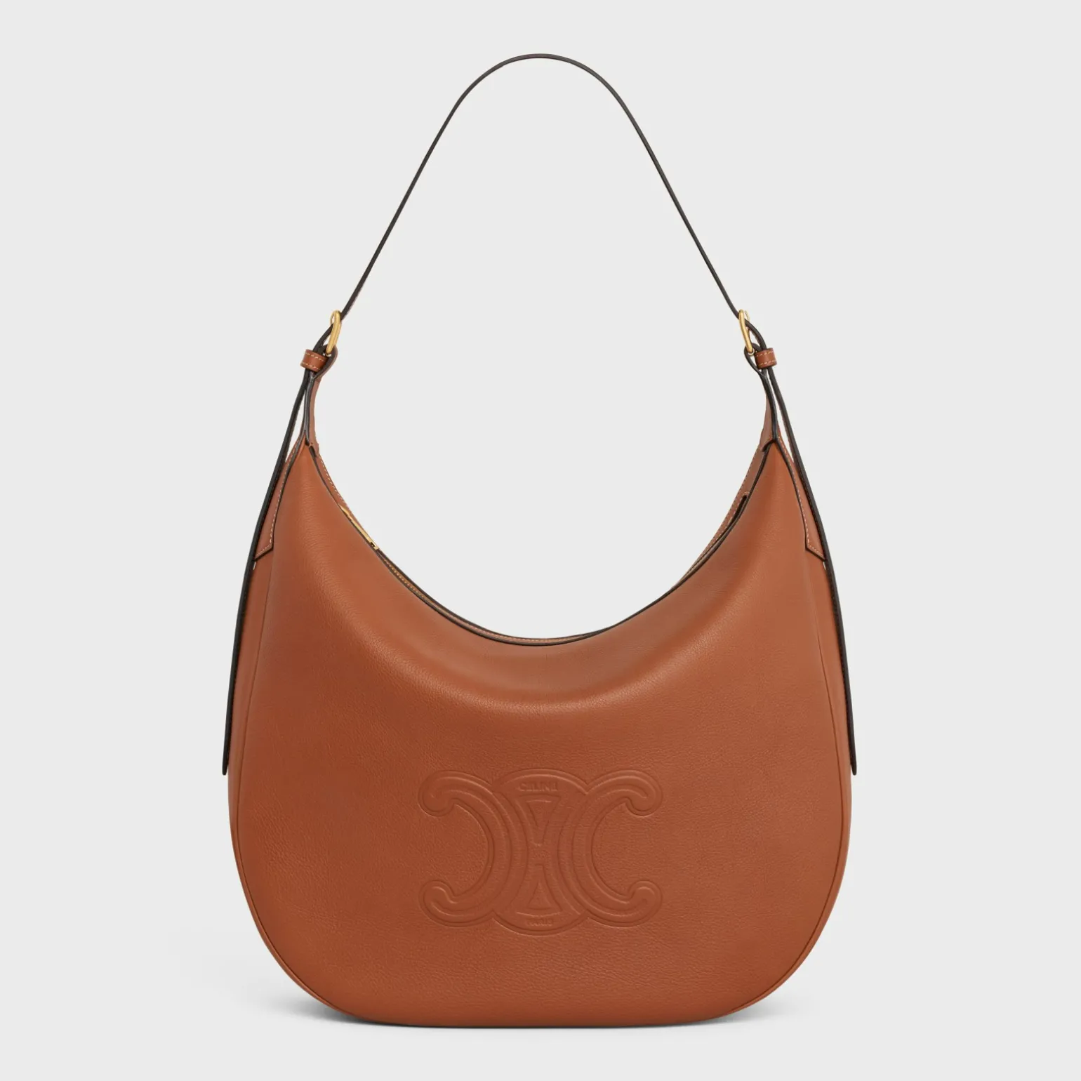 LARGE HELOÏSE CUIR TRIOMPHE BAG in supple calfskin