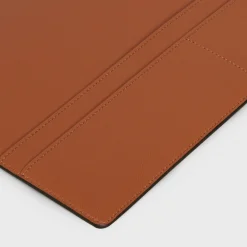 Large notebook cover in triomphe canvas and calfskin