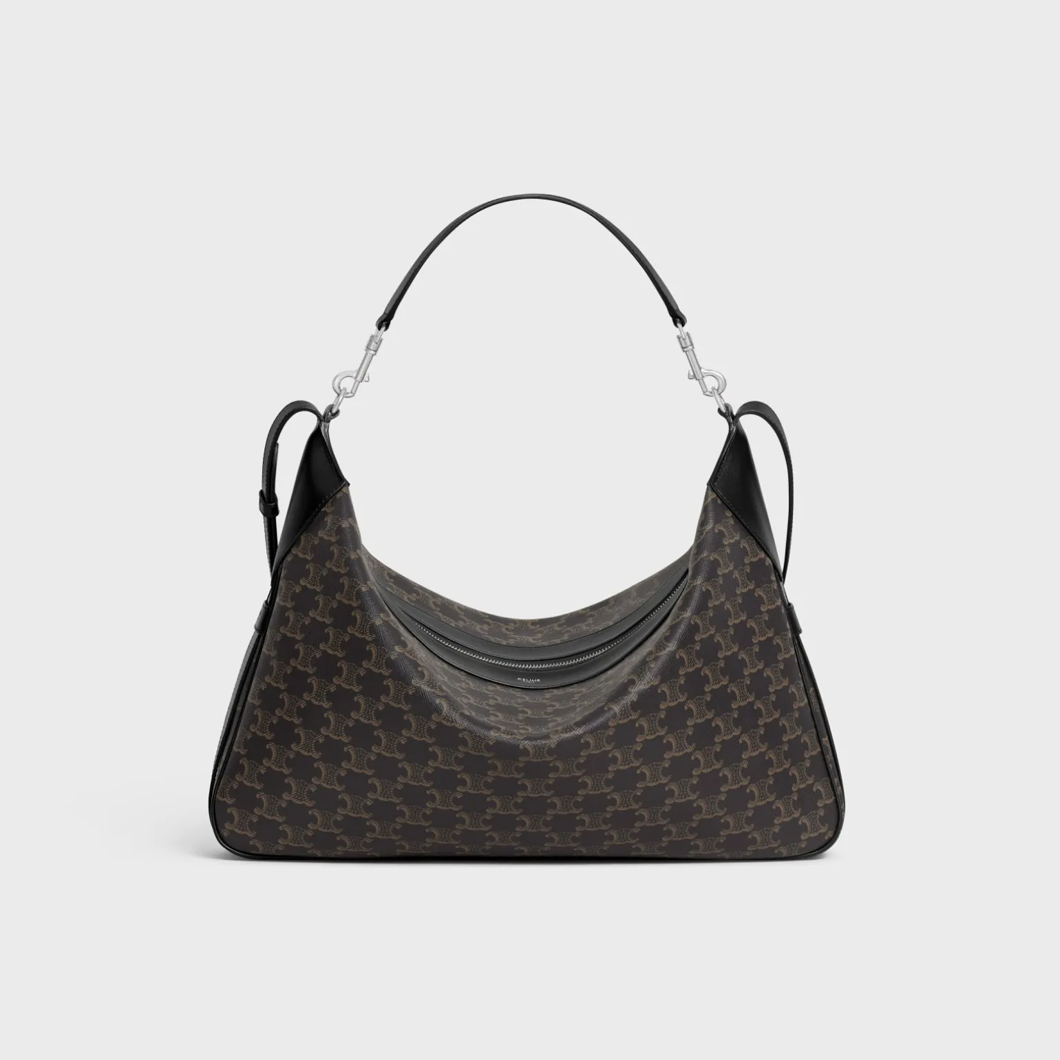 Large Strap Romy in Triomphe canvas and calfskin