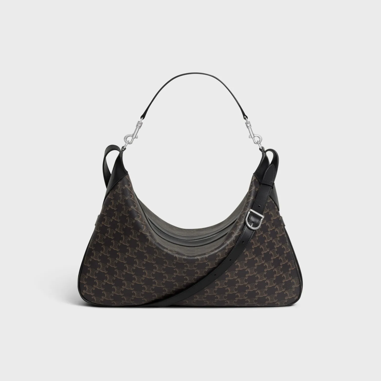 Large Strap Romy in Triomphe canvas and calfskin