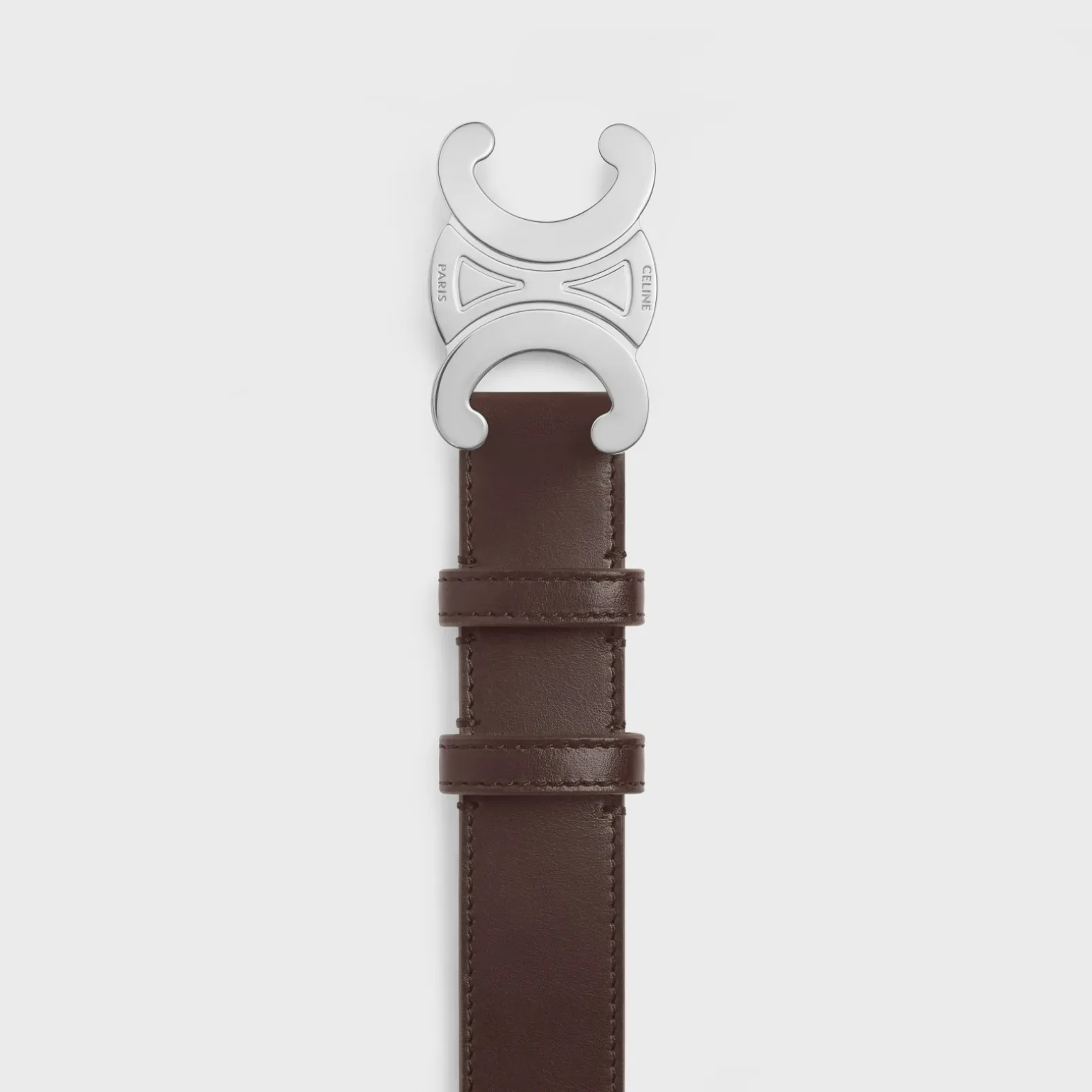 Large triomphe belt in VINTAGE CALFSKIN