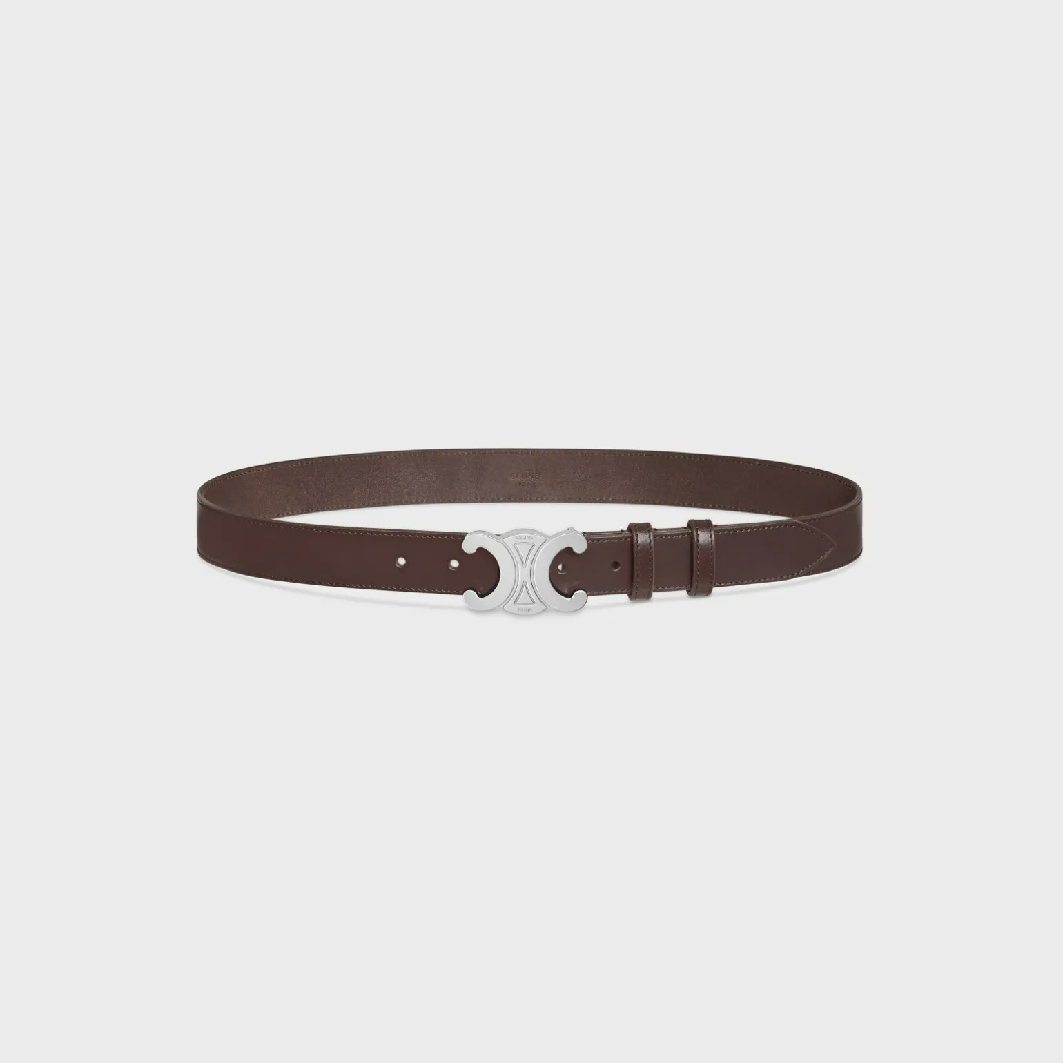 Large triomphe belt in VINTAGE CALFSKIN