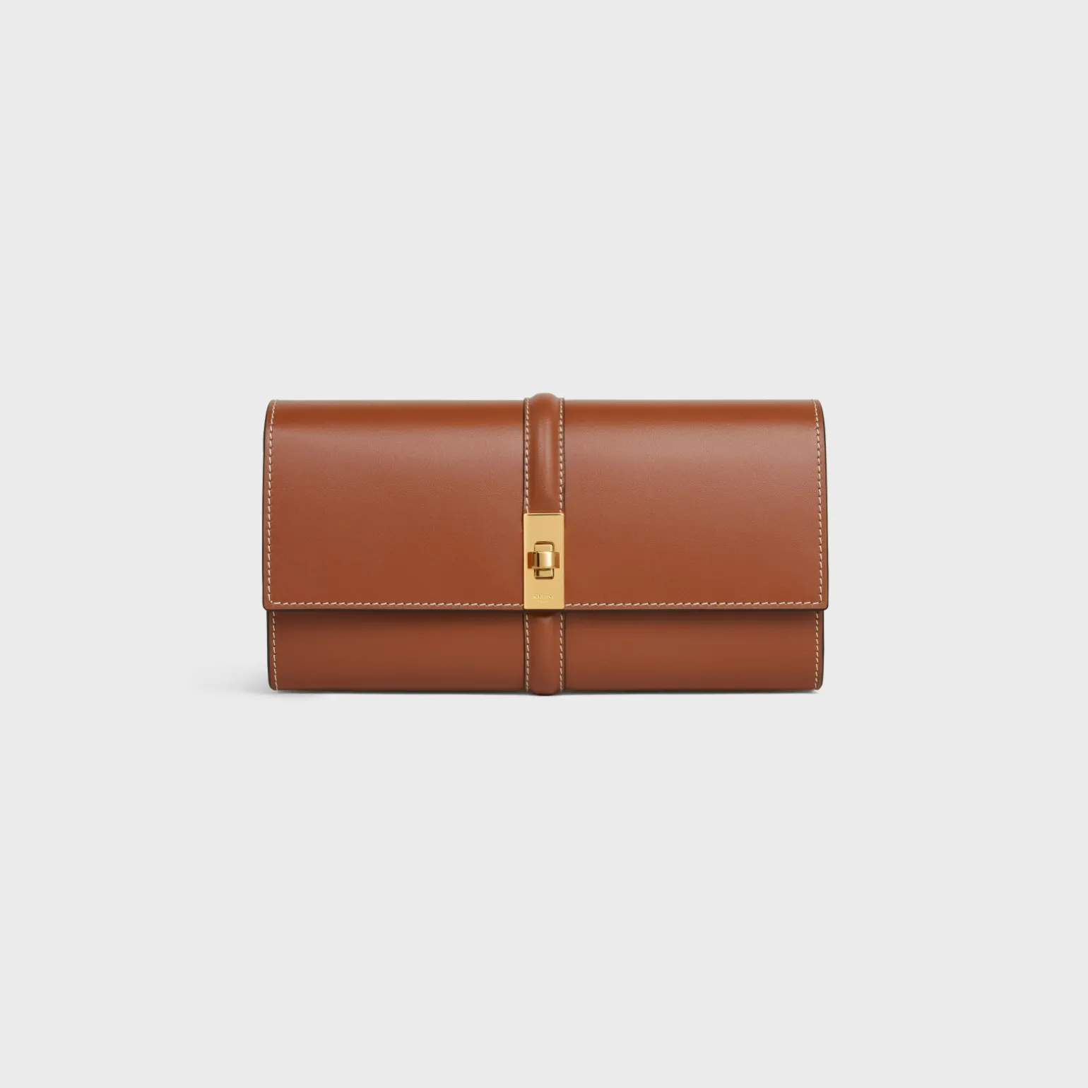 LARGE WALLET 16 in Shiny Calfskin
