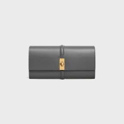 LARGE WALLET 16 in Shiny Calfskin