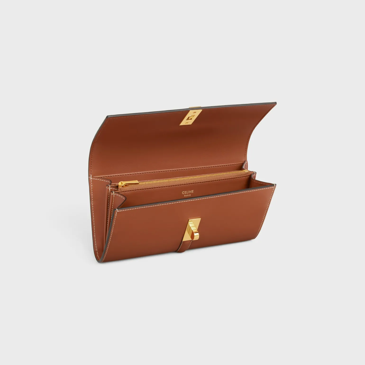 LARGE WALLET 16 in Shiny Calfskin