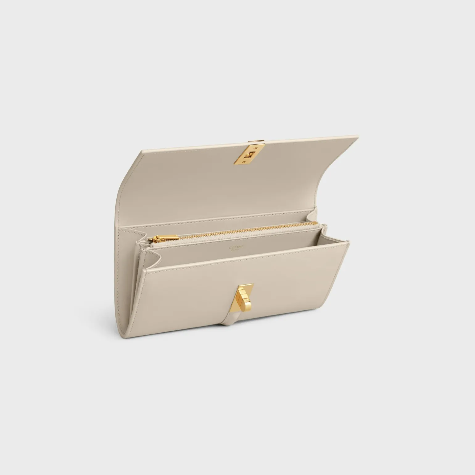 LARGE WALLET 16 in Shiny Calfskin