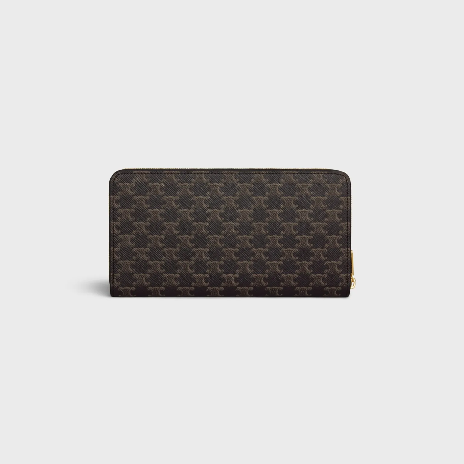 Large zipped wallet in Triomphe Canvas