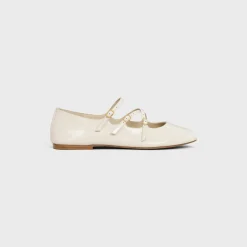 LES BALLERINES CELINE CRISS-CROSS BABIES BALLERINA in PATENT CALFSKIN