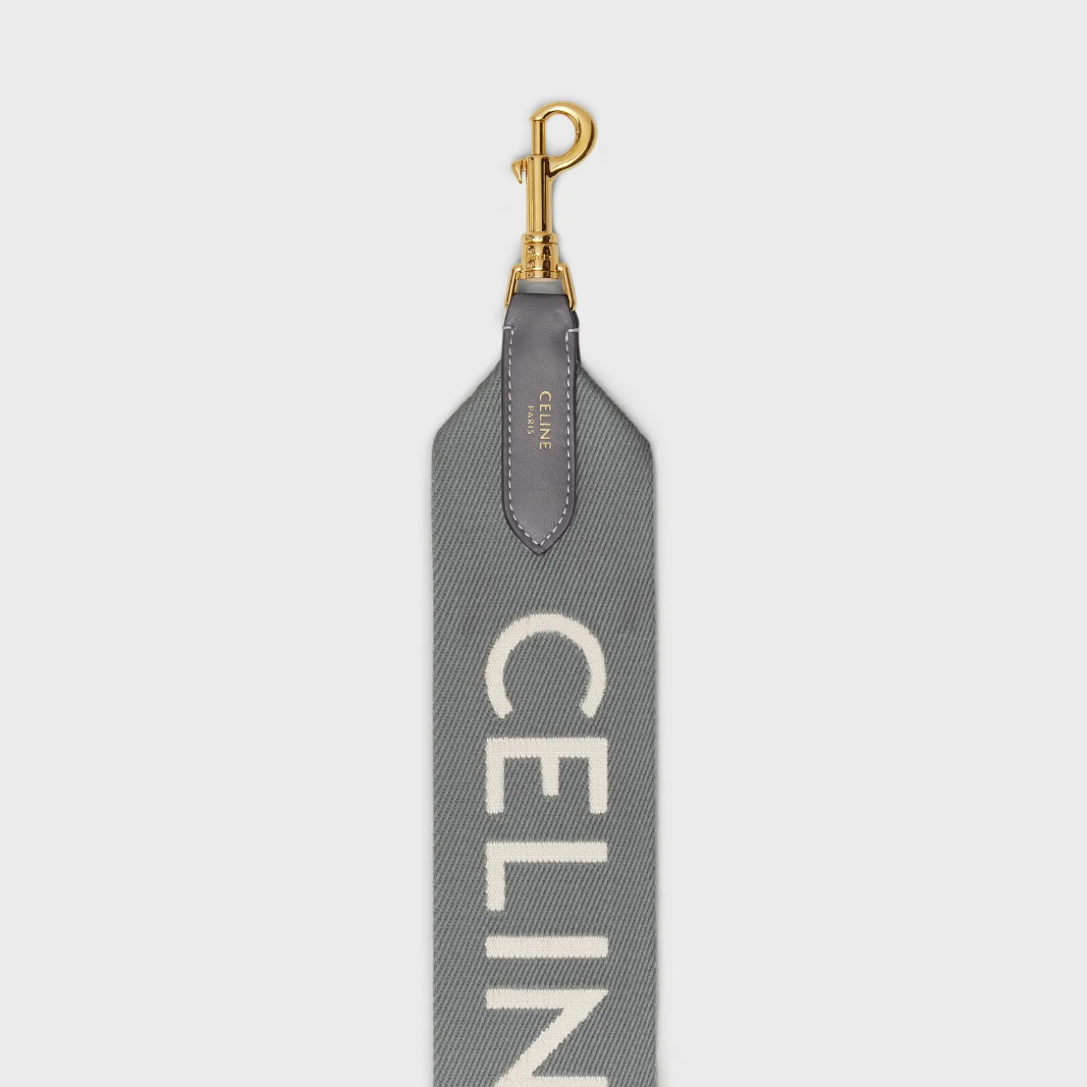 Long Strap in Wool with Celine jacquard