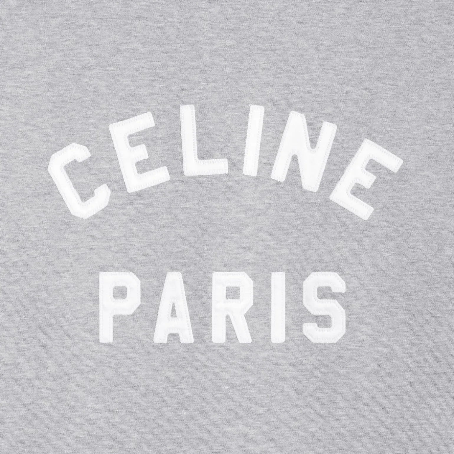 loose celine paris sweatshirt in cotton and cashmere
