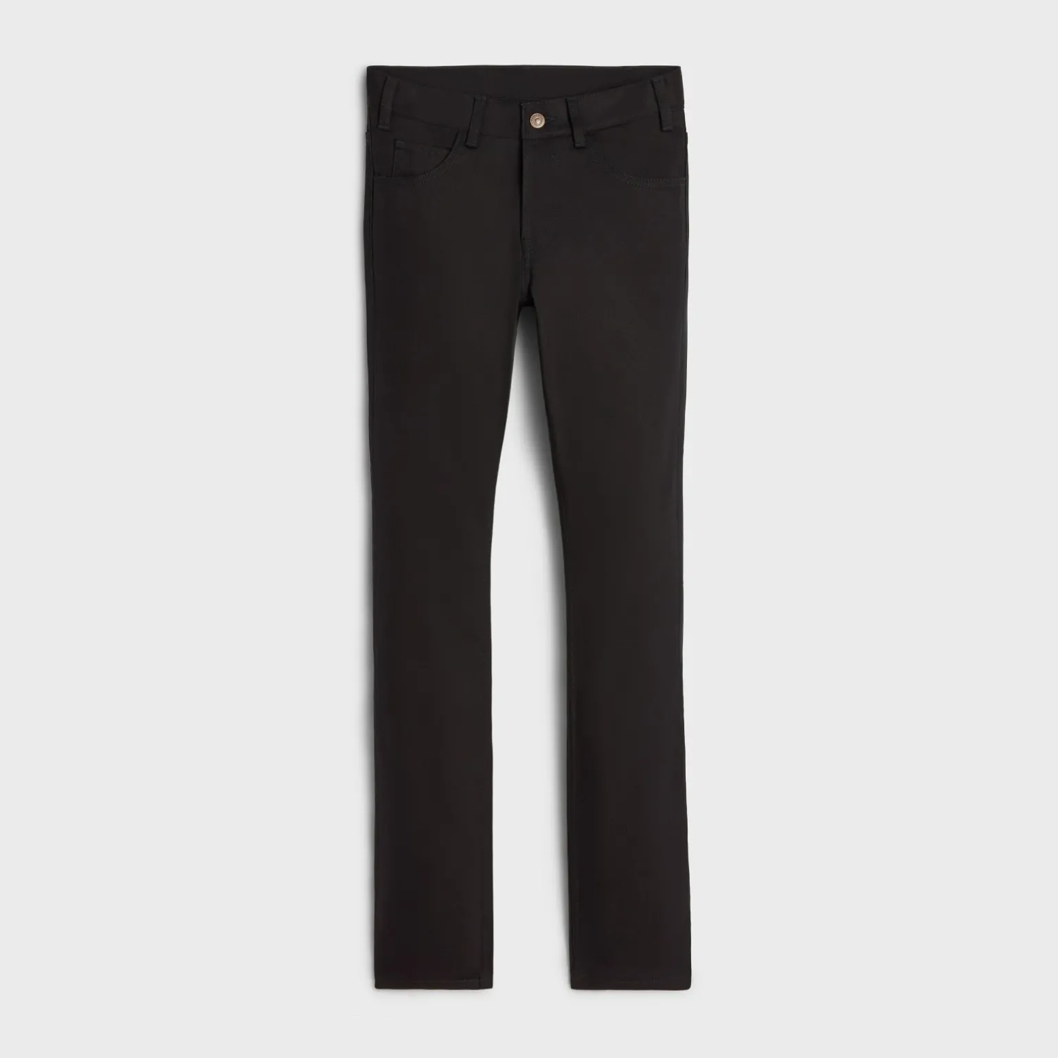 LOU JEANS IN PURE BLACK WASH DENIM