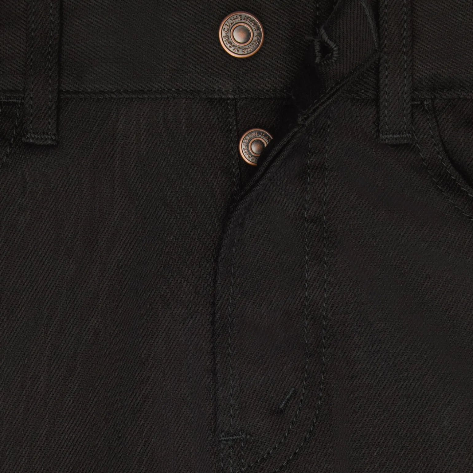 LOU JEANS IN PURE BLACK WASH DENIM