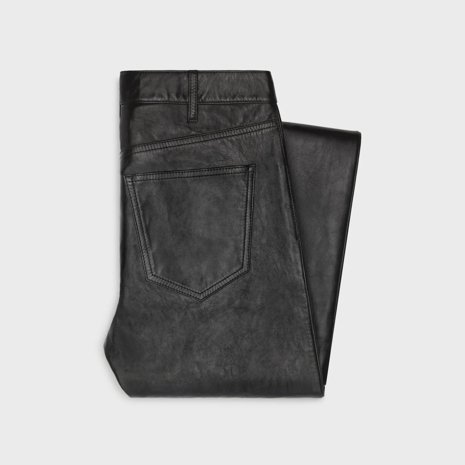 lou jeans in soft lambskin