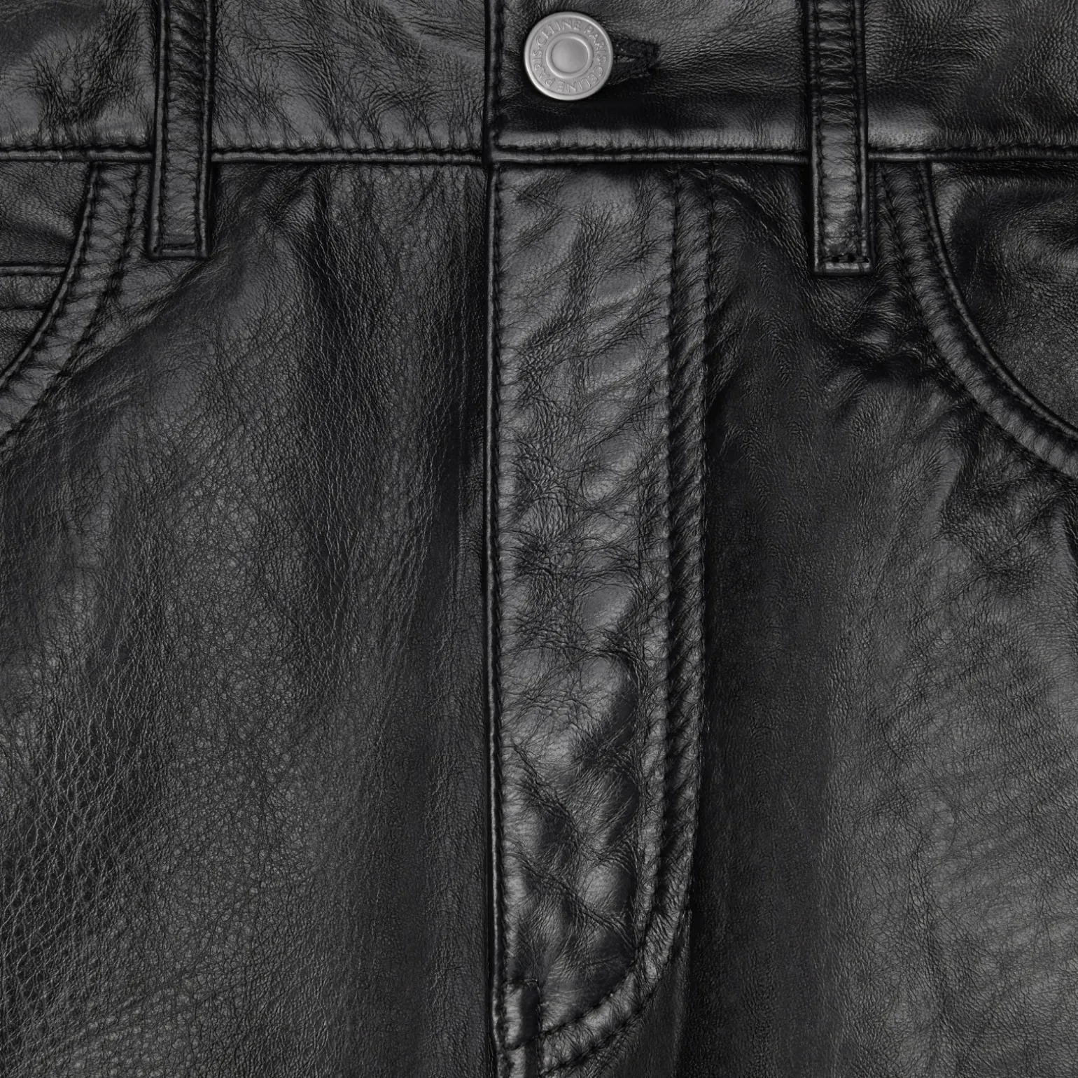 lou jeans in soft lambskin