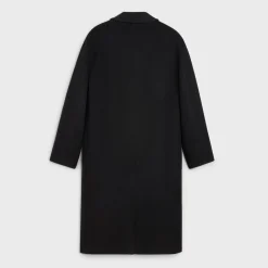 mac coat in double face cashmere wool