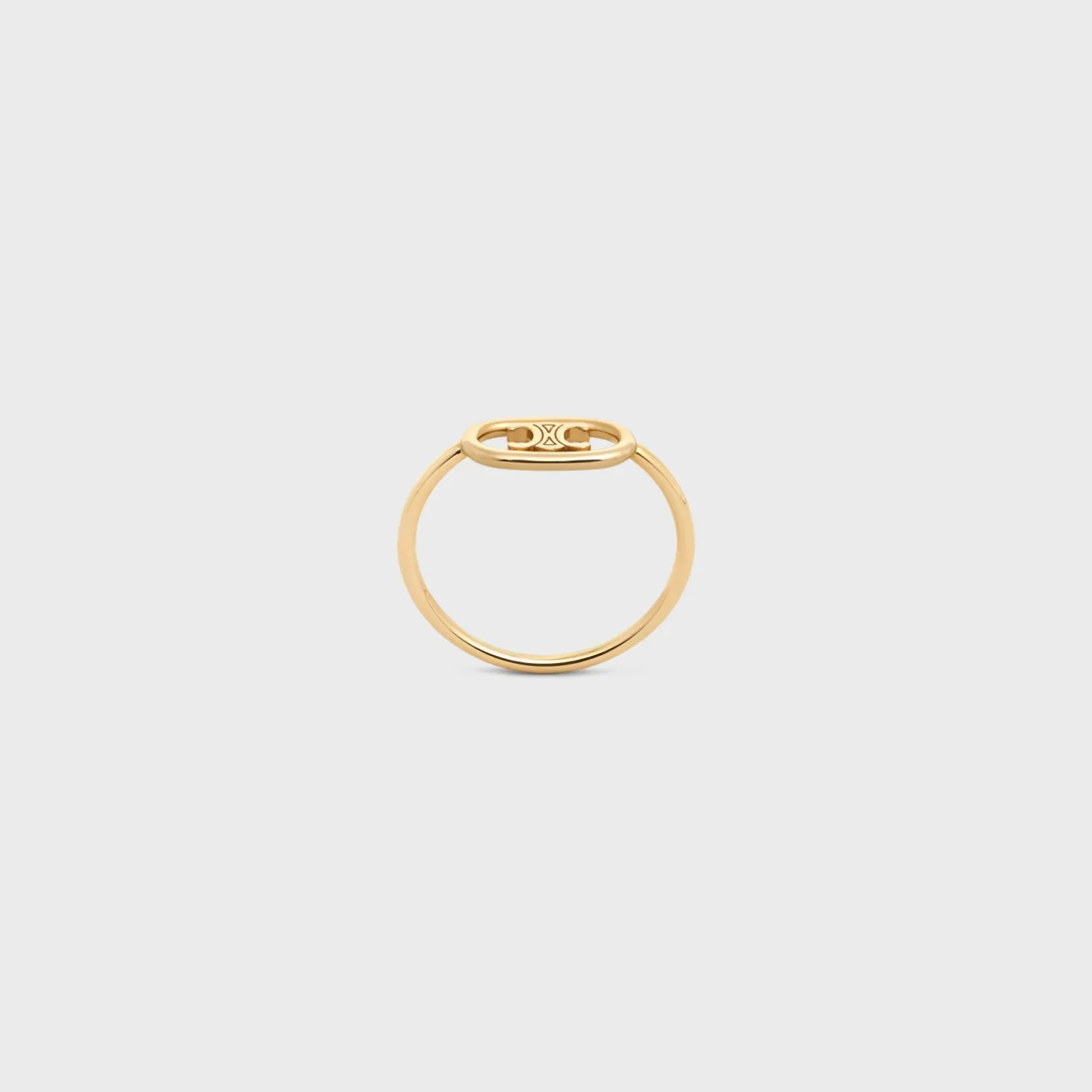 Maillon Triomphe Ring in Yellow Gold