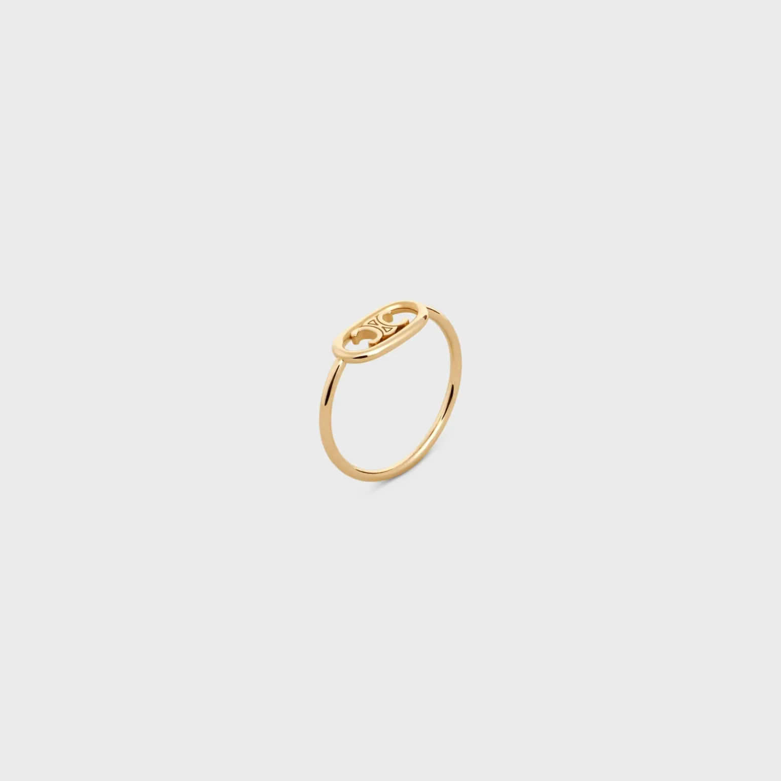 Maillon Triomphe Ring in Yellow Gold