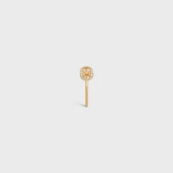 Maillon Triomphe Ring in Yellow Gold and Diamonds