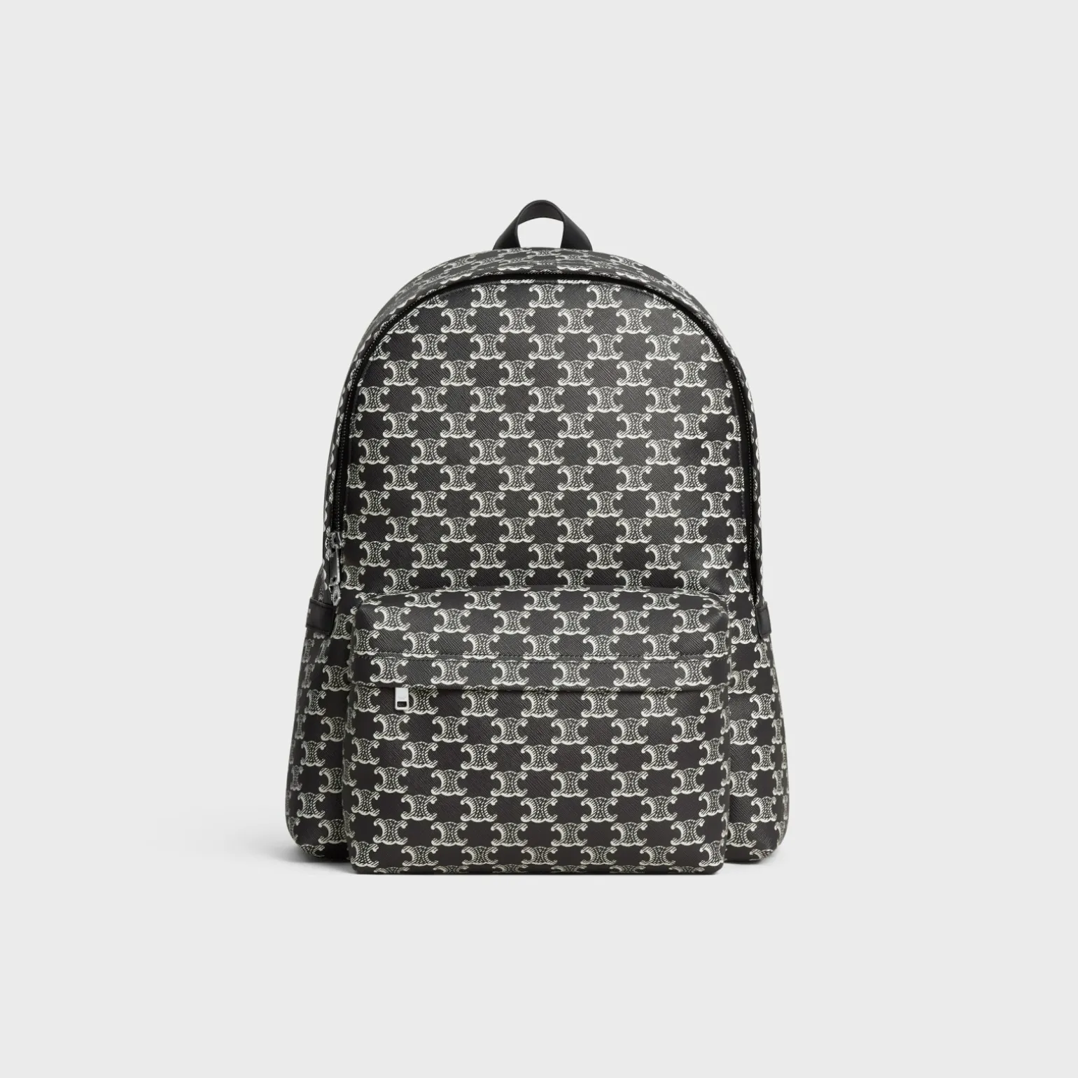 Medium Backpack in Triomphe canvas two-tone and calfskin